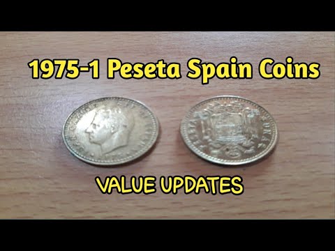 1975-1 Peseta Coins Value Updates