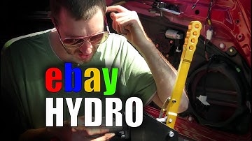 How to fit an ebay hydro handbrake // AdamLz RX8 build EP7 Project Drift