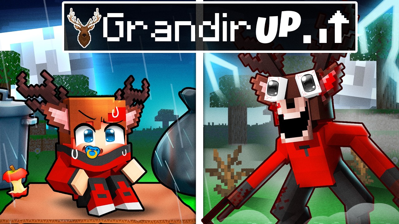 Grandir en tant que 99 NUITS sur Minecraft !