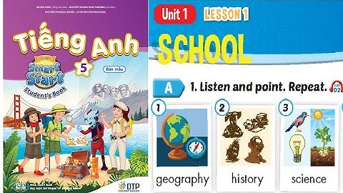 TIẾNG ANH LỚP 5. UNIT 1. SCHOOL (LESSON 1) || i - Learn Smart Start 5 (July 2024)