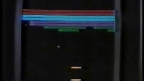 Atari Breakout TV Retro Commercial Ad
