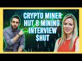 HUT 8 Mining Interview with Sue Ennis: Bitcoin Miner | BIG NEWS COMING | HUT Stock