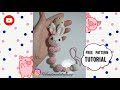 How To Crochet Pacifier Clip Bunny ( Tutorial ) Free Pattern