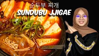 COOK WITH ME | How To Make Sundubu Jjigae (Korean Soft Tofu Stew) 순두부찌개 끓이는 법 screenshot 5