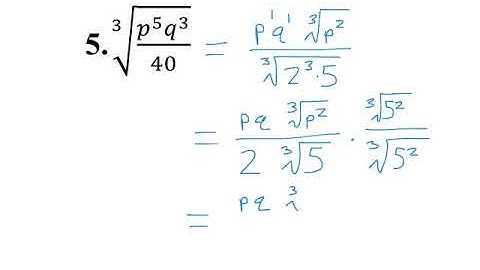 6.5 Video (Honors Algebra 2)