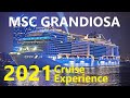 MSC GRANDIOSA 2021 Ship Tour & Cruise Experience