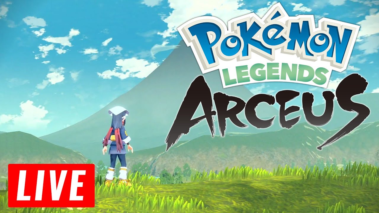 Pokemon Legends Arceus Release Day Gameplay Live (Australian Eshop ...