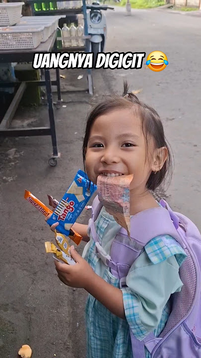 BELI JAJAN UANGNYA MALAH DIGIGIT 😂 #shortvideo #viralshort #shorts #trending #fypシ #funny #foryou