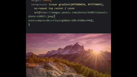 CSS: linear-gradient effect!