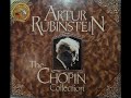 Arthur Rubinstein - Chopin Nocturne Op 48 No 1 in C minor