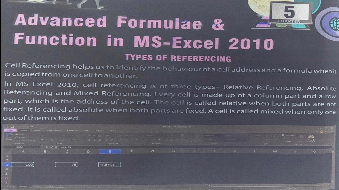 Advanced features of MS Excel 2010 - YouTube
