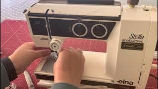 Stella Elna AIR electronic Elna ZZ Nähmaschine #elna #nähmaschine #sewingmachine
