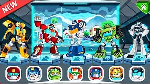 Transformers Rescue Bots: Disaster Dash Hero Run | Rescue Bots Special Missions! By Budge #1
