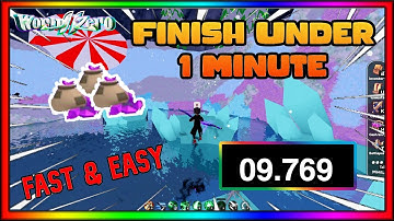 How To Complete Festive Obby Fast & Easy + Codes - World Zero | Roblox