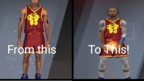 NBA 2k20 mobile copy accessories to MC JD Mod menu