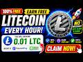 🔥 FREE 0.01 LTC Every Hour 💰 Instant FaucetPay Withdrawal | Litecoin Faucet 2026