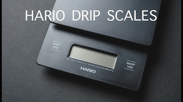 Hario V60 Drip Scales - Unbox & Overview
