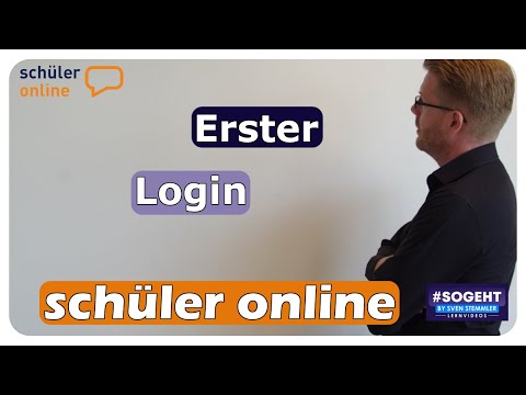 Erster Login - Schüler Online - einfach und anschaulich erklärt