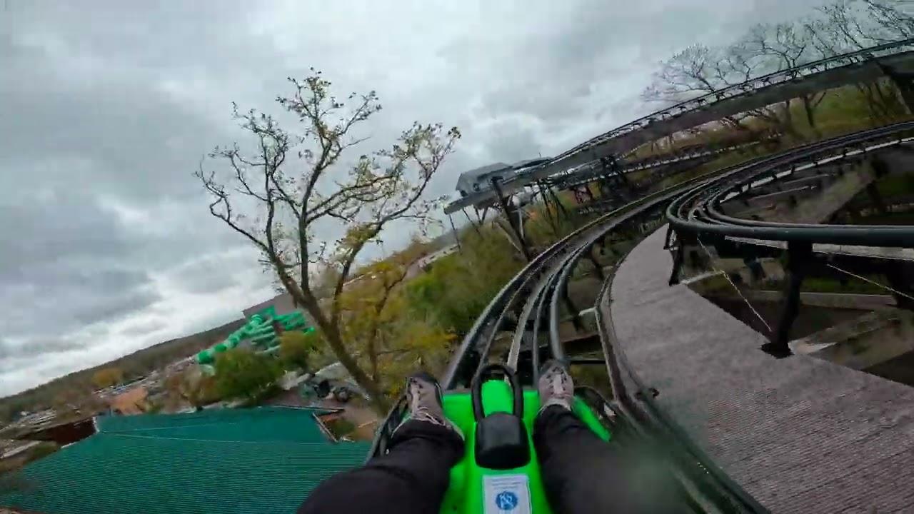 Bellewaerde Dawson Duel Left Side (Green) April 2023