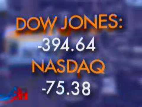 Dow briefly plunges more than 400 points, extending decline to 2nd day after ...