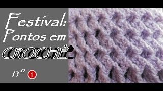 PONTO EM CROCHÊ TRIDIMENSIONAL Nº1