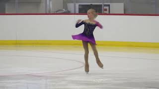 Petra Shabalina, First Place PrePreliminary, 2022 Lake Placid Figure Skating Championships