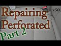 Repairing Perforated - Part 2 - "L" Tear in Leather v50