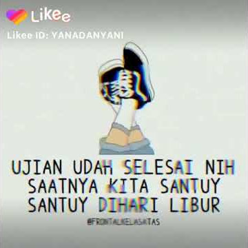UJIAN UDAH SELESAI NIH