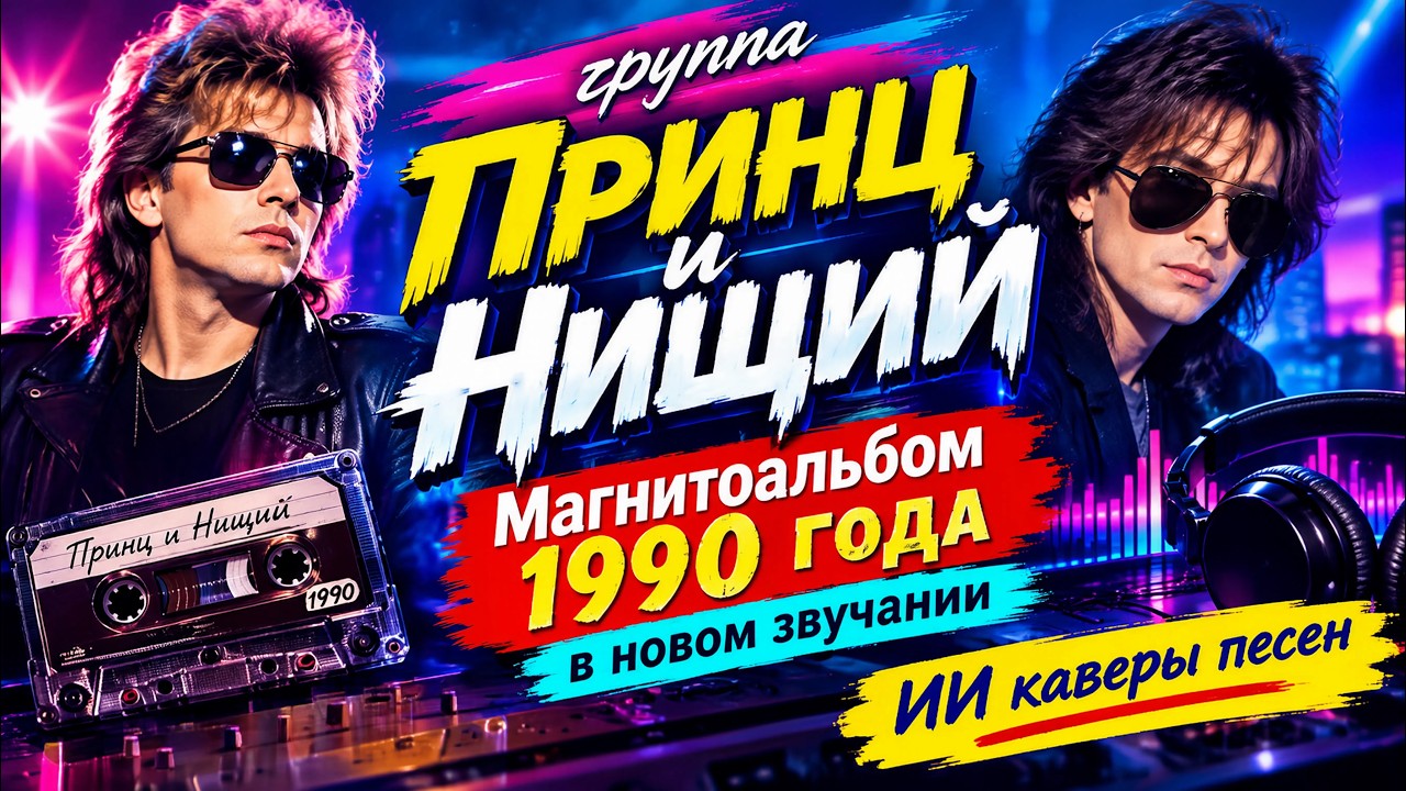 Группа Принц и Нищий. Магнитоальбом 1990 года в новом звучании. Кавер версии песен.
