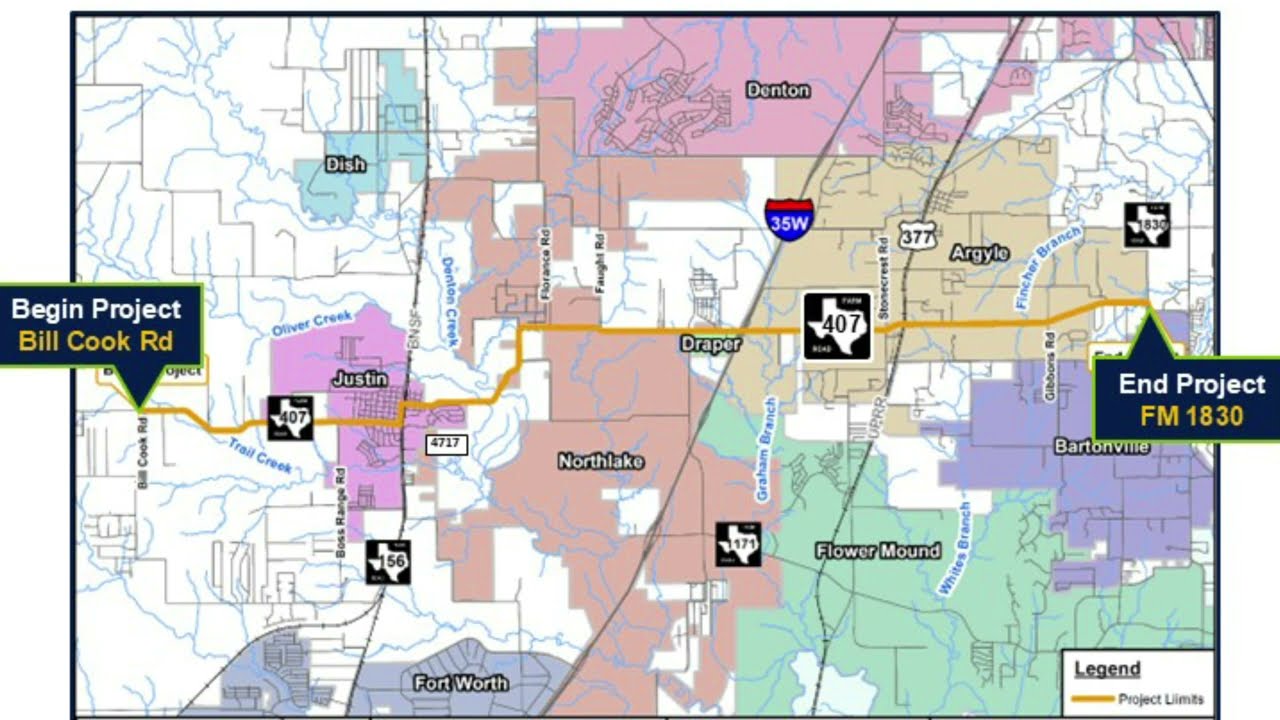 Bartlett & West series: Texas Farm-to-Market 407 Feasibility Study and Widening project