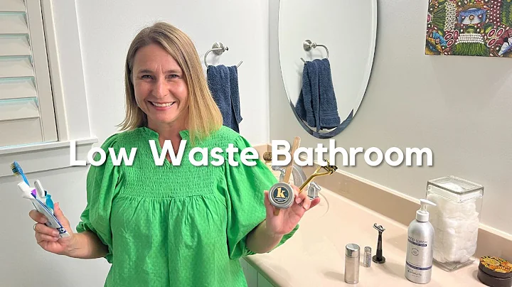 6 EASY Low Waste Bathroom Swaps