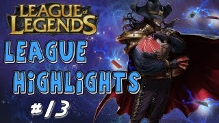 League of Legends - League Highlights #13 - Dance Party, Red Buff Trick, Caster Minion OP!