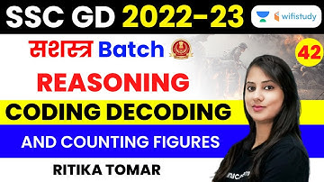 Coding Decoding and Counting Figures | Reasoning | SSC GD 2022-23 | Ritika Tomar