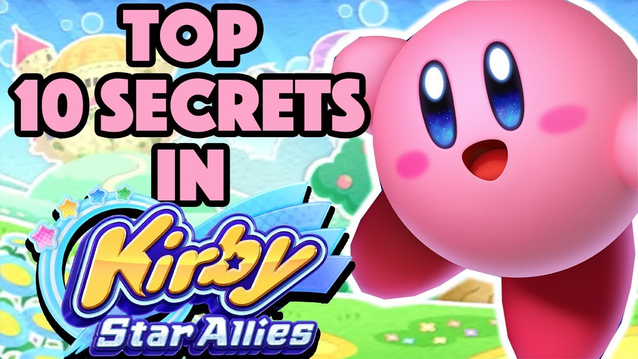 Top 10 Secrets in Kirby Star Allies YouTube