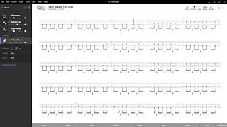 Video thumbnail of "Every Breath You Take Tablatura e Base Senza Basso - Backing bass track"