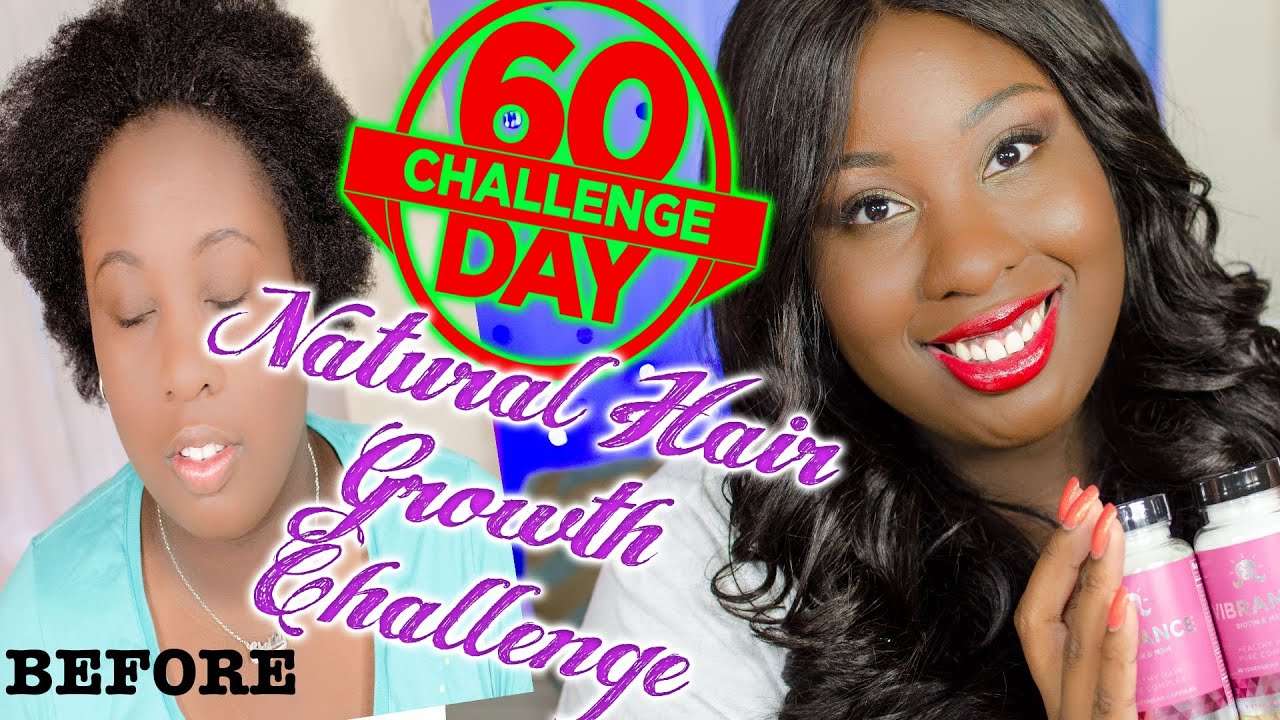 60 Day Natural Hair Growth Challenge With Eu Natural Vibrance Hair