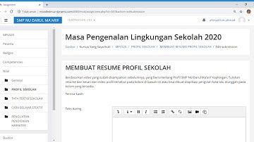 Cara Upload Tugas Melalui Aplikasi Moodle