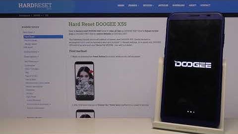 DOOGEE X55 Boot Animation | Startup Sound