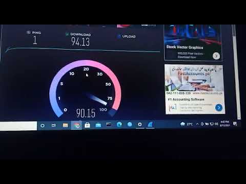 75MB internet Pakage on speed test okla