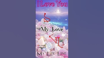 #S Love N Letter Name Status 🥰||Name art Video ✍️||WhatsApp Status 📸||2023#ms_rubal786