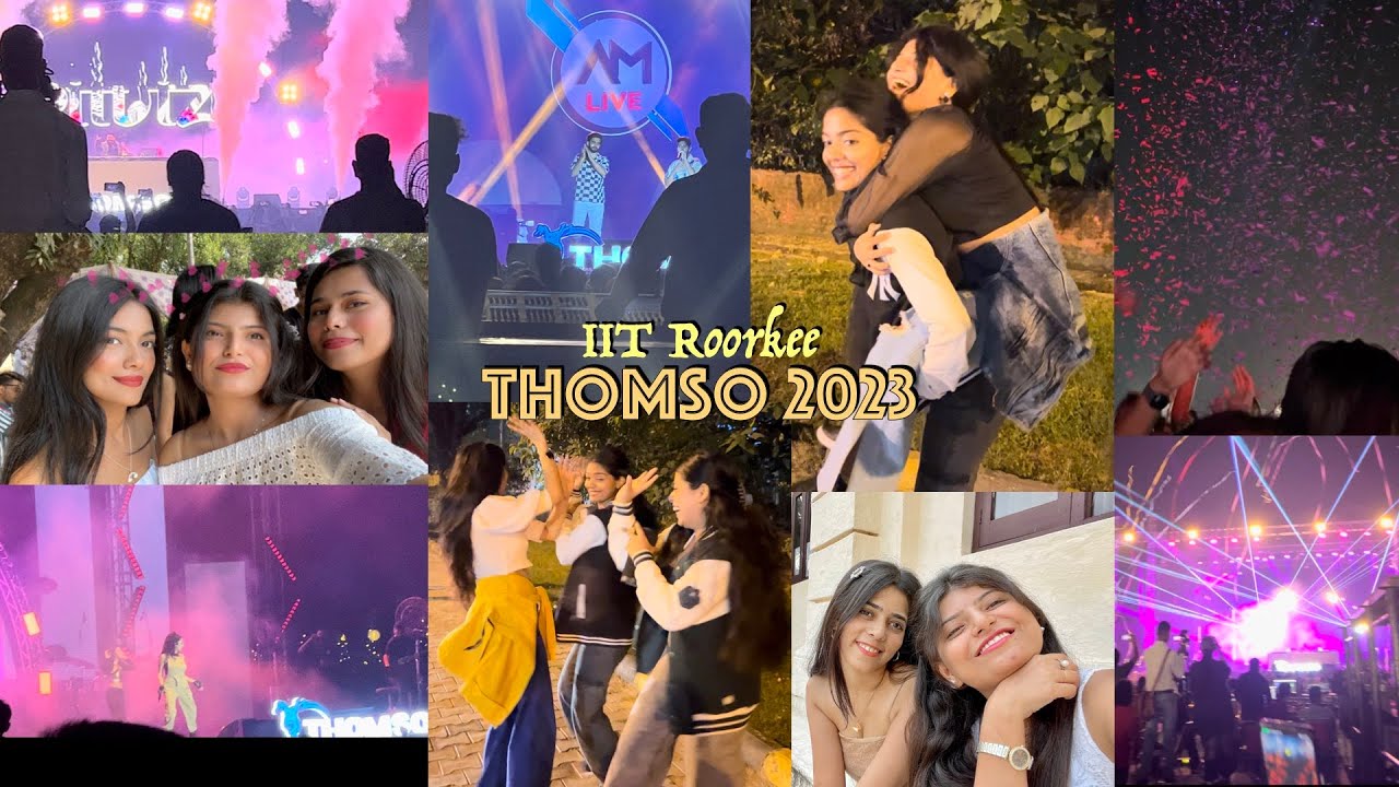 Thomso THOMSO 2023-IIT ROORKEE | Jonita Gandhi | Ritviz | Amaal & Arman malik ...
