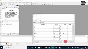 VHDL code for FIFO along with testbench using Xilink