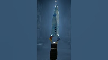 Unboxing a Blue Gem Case Hardened skeleton knife mid game
