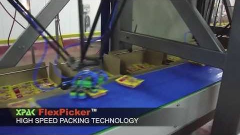 XPAK FlexPicker High Speed Robotic Packing