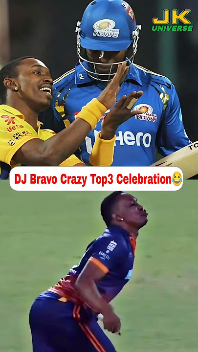 DJ Bravo பண்ண Crazy-ஆன Top3 Funny Celebration💥#trending#cricket#2025ipl#ipl#funny#bravo#top3#shorts