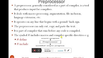Compiler Construction: Week#1 (Introduction to Compiler) Part 2
