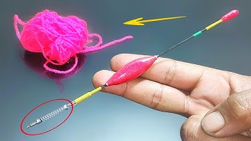 Many Anglers do not know how to make a Fishing Float from Household waste.