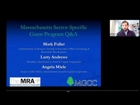 Massachusetts Sector-Specific Grant Program Q and A with MGCC