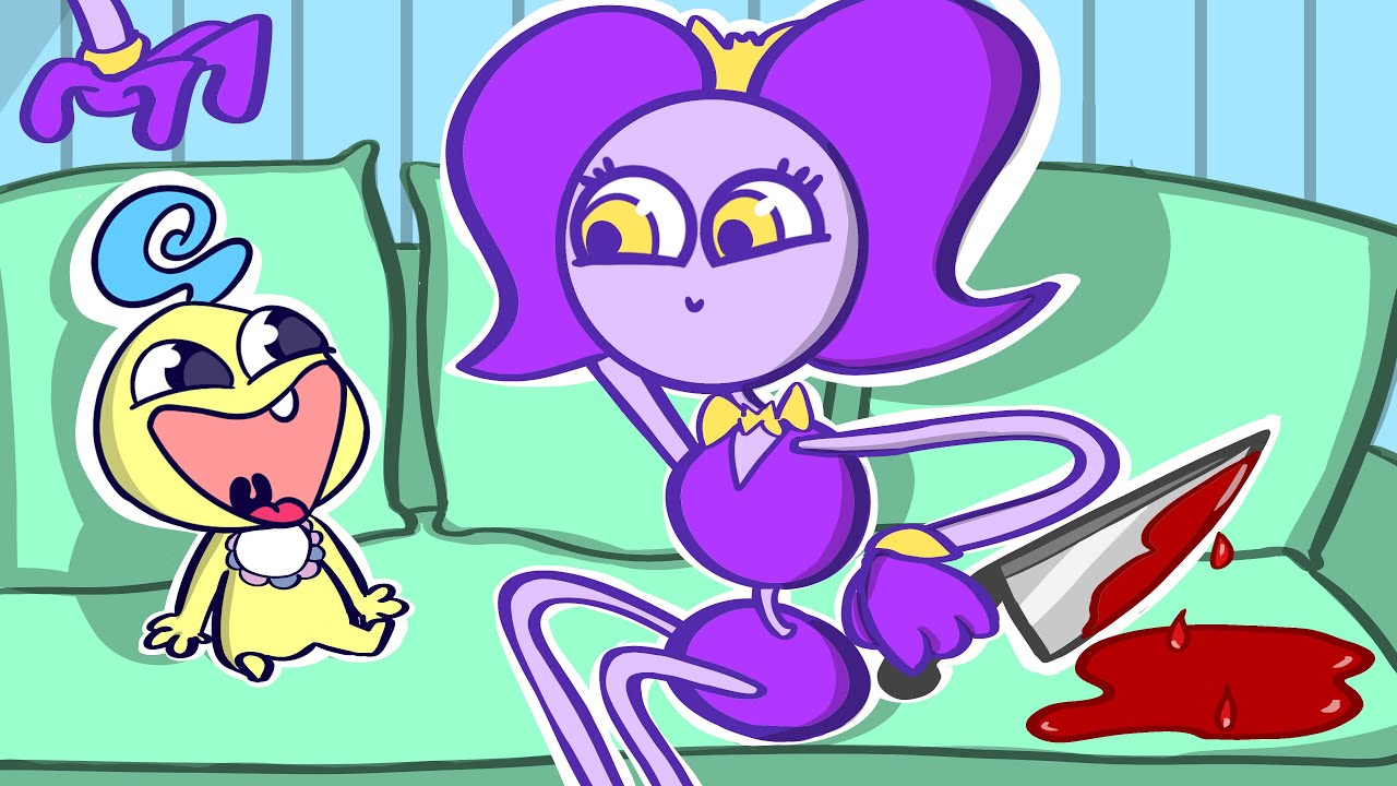 CREEPY LIFE of MOMMY LONG LEGS // Poppy Playtime Chapter 2 Animation 