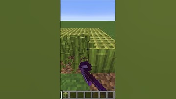 Satisfying ASMR: Placing and Breaking Blocks in Minecraft 🎧 BREAKING 100 BAMBOO BLOCKS